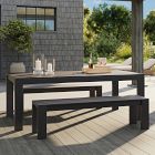Telluride Aluminum Outdoor Extendable Dining Table (60"&ndash;85")