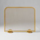 Deco Metal Fireplace Screen