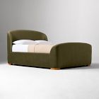 Pierce &amp; Ward Upholstered Sleigh Bed