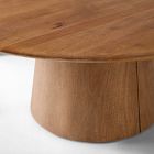 Anton Solid Wood Round Pedestal Dining Table (48", 60", 72")