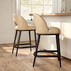 Boerum Leather Bar &amp; Counter Stools