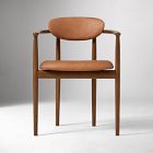 Edison Leather Dining Arm Chair