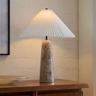 Louis Marble Table Lamp (22")