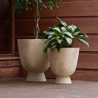 Colin King Ficonstone Indoor/Outdoor Pedestal Planters