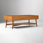 Mid-Century Storage Coffee Table (47.5")