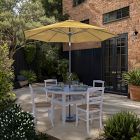 7.5' Round Outdoor Patio Umbrella - Rustproof Aluminum Tilt Frame