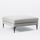 Andes Leather Ottoman
