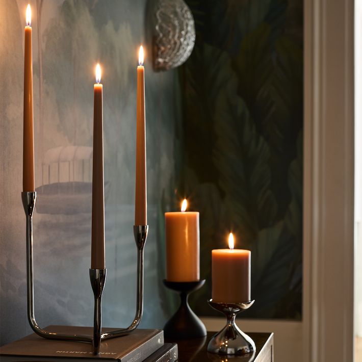 Simple Taper Candles Set of 6 - Modern Home Decor | West Elm