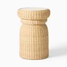 Open Box: Joseph Altuzarra Woven Side Table (14"Diam x 21.5"H) - Natural