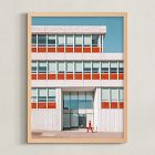 Strolling Framed Wall Art by Minted for West Elm