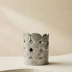 Solei Terracotta Hurricane Candleholder