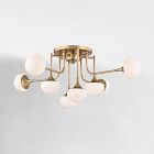 Macombs 8-Light Semi-Flush Mount (36.5")