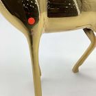 Open Box: Metal Object, Standing Reindeer - Brass