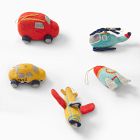 Felt Transportation Ornaments (Set of 5)