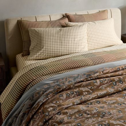 Lone Fox Gingham Bedding