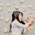 PlanToys ASL Hand Sign Numbers Wooden Learning Blocks
