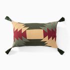 Lone Fox Pieced Lumbar Pillow Cover