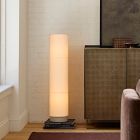 Tarver Ceramic &amp; Parchment Floor Lamp (35"&ndash;54")