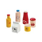 PlanToys Wooden Food &amp; Beverage Set