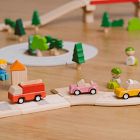 PlanToys Wooden Vehicle Set