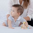 PlanToys Wooden Triangle Clutching Toy