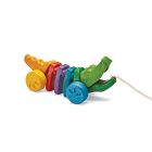 PlanToys Rainbow Pull-Along Alligator