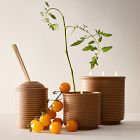 Garden Homescent Triple Wick Candle - Tomato Leaf