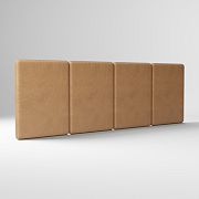 Bodi Leather Paneled Headboard