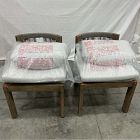 Open Box: Porto Outdoor Side Dining Chair, Set of 2 - Driftwood Frost Gray