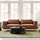 Quinten Loft Leather Sofa (86"&ndash;106")