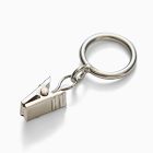 Cafe Clip Curtain Rings (Set of 7)