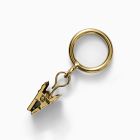 Cafe Clip Curtain Rings (Set of 7)