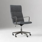 Cooper Mid-Century High-Back Swivel Office Chair