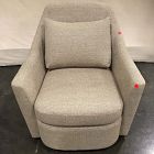 Open Box: Dallas Swivel Chair - Performance Marled Basketweave Camel