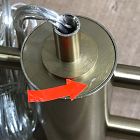 Open Box: Juliette Linear 2-Light Chandelier (44") - Champagne Bronze, Ivory