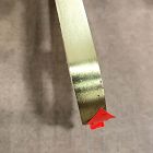 Open Box: Simple Adjustable Curtain Rod (48"-88") - Antique Brass