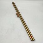 Open Box: Wall-Mounted Adjustable Shower Curtain Rod (50"&ndash;70") - Antique Brass