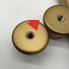 Open Box: Wall-Mounted Adjustable Shower Curtain Rod (50"&ndash;70") - Antique Brass