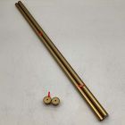 Open Box: Wall Mounted Extendable Shower Curtain Rod (36"-54") - Antique Brass