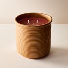 Garden Homescent Triple Wick Candle - Tomato Leaf