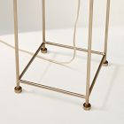 Naomie Silk Floor Lamp (55")