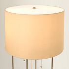 Naomie Silk Floor Lamp (55")