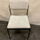 Open Box: Freeman Pivot Back Dining Chair - Performance Distressed Velvet Sand, Champagne Bronze, Textured Antique Bronze