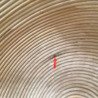 Open Box: Joseph Altuzarra Spiral Rattan Hamper with Lid - White Wash