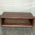 Open Box: Calla Solid Wood Coffee Table (48") - Russet Brown