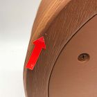 Open Box: Lara Floating Nightstand (18") - Cool Walnut
