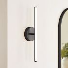 Open Box: Light Rods LED Sconce (22") - Dark Bronze, Milk Glass