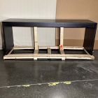 Open Box: Marlon Counter Height Communal Table (96") - Ebony