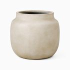 Open Box: Ronan Ficonstone Indoor/Outdoor Planter, Large (21.3"D x 18.1"H) - Alabaster