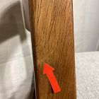 Open Box: Baltimore Dining Chair - Twill Dove, Cool Walnut